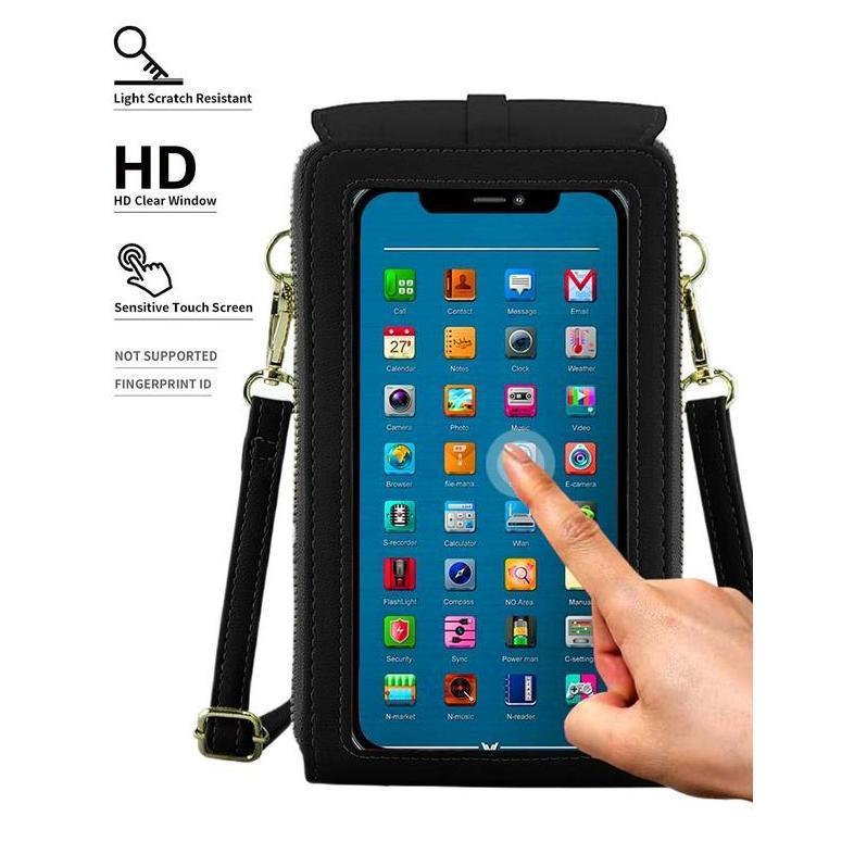 🔥Final 3 Hours: 60% OFF LOVILDS™2026 Trendy Minimalist Elegant Women's Touchscreen Crossbody Phone Wallet