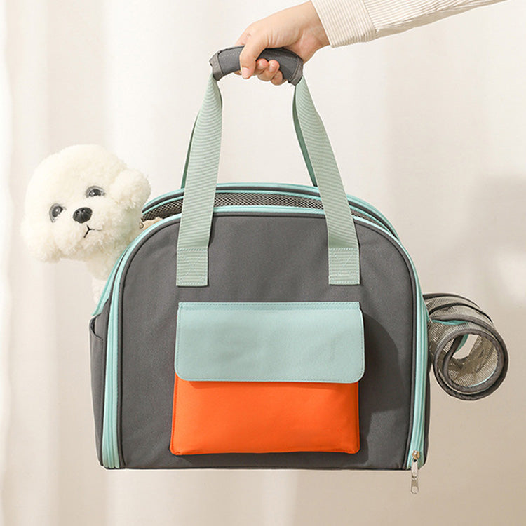 3-in-1 Expandable Dog Travel Carrier – Airline-Approved Pet Bag with Breathable Mesh