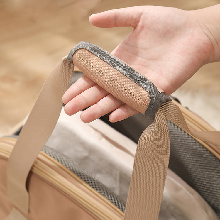 3-in-1 Expandable Dog Travel Carrier – Airline-Approved Pet Bag with Breathable Mesh