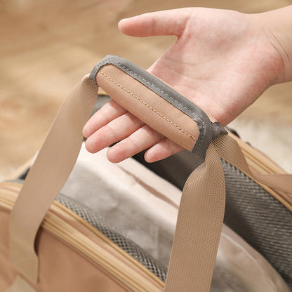 3-in-1 Expandable Dog Travel Carrier – Airline-Approved Pet Bag with Breathable Mesh