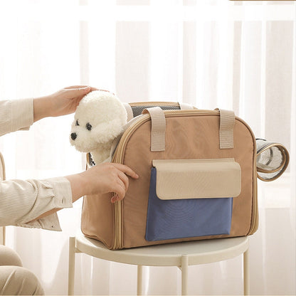 3-in-1 Expandable Dog Travel Carrier – Airline-Approved Pet Bag with Breathable Mesh