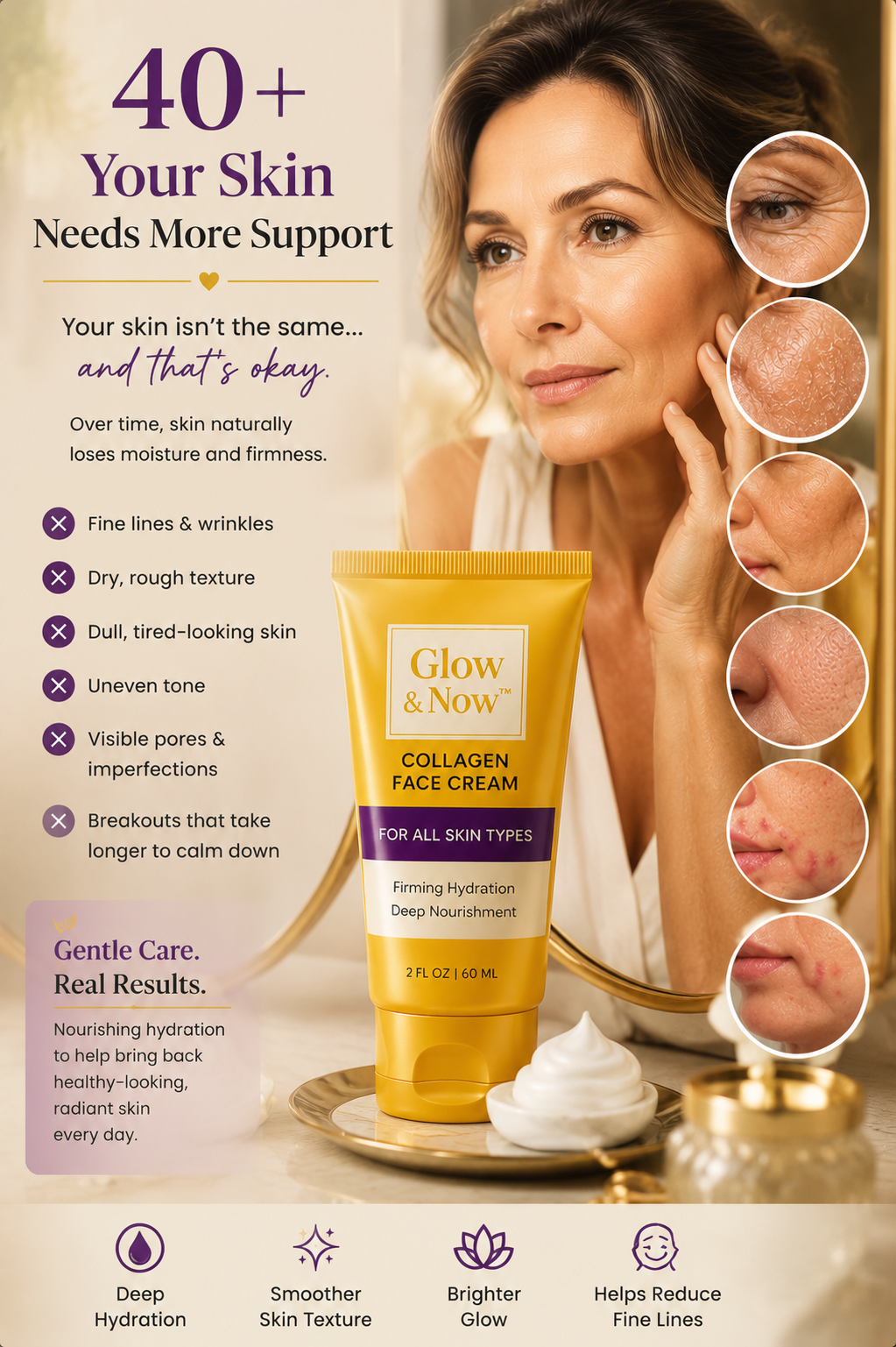 ✨ GLOW & NOW™ COLLAGEN FACE CREAM