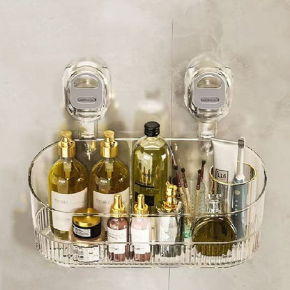 No-Drill Bathroom Suction Storage Box – Large Capacity & Strong Load-Bearing🎁