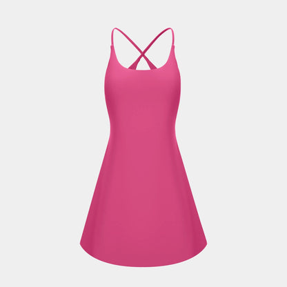 Athletic Dress with Unique Built-in Shorts