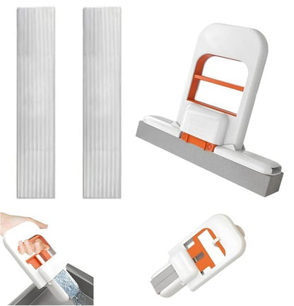 🔥LAST DAY SALE 49% OFF - 2026 New Mini Foldable Desktop Mop - Durable Hands-Free Lazy Mop