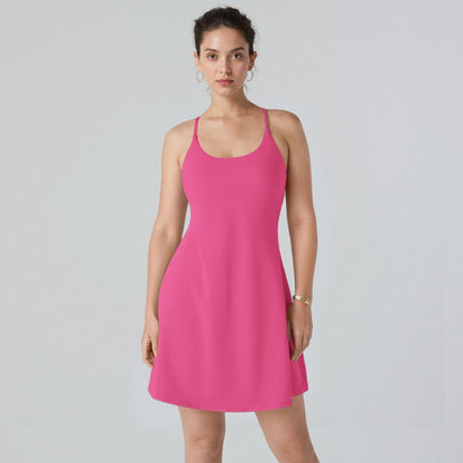 Athletic Dress with Unique Built-in Shorts