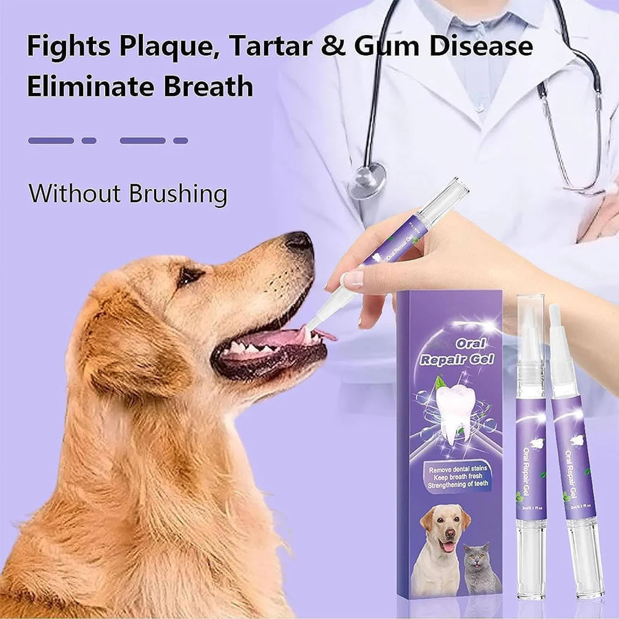 Dog Oral Care Gel | Gentle Daily Breath Freshener & Gum Support