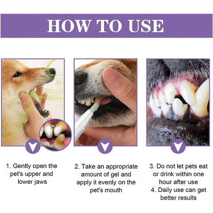 Dog Oral Care Gel | Gentle Daily Breath Freshener & Gum Support