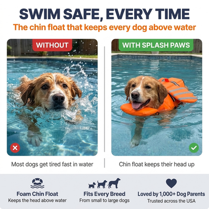 Splash Paws™ Chin Float Life Jacket